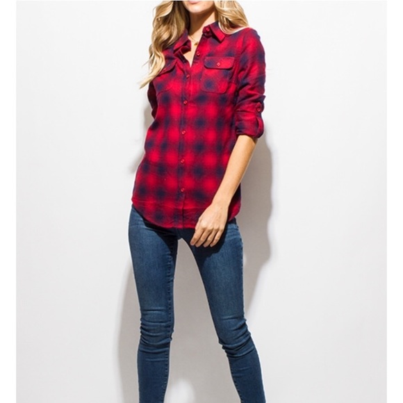 Last One!  Flannel Shirt - Picture 3 of 6